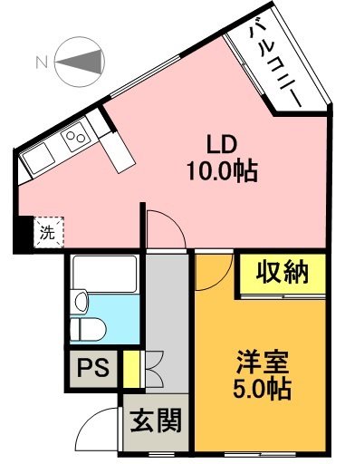 メイプルテラス 間取り図