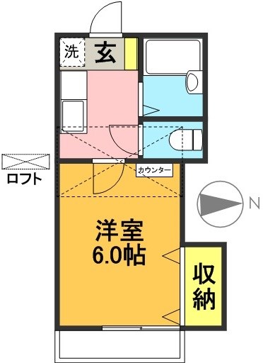 TOPHILL代田 203号室 間取り