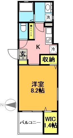 ソルーナ羽根木 間取り図
