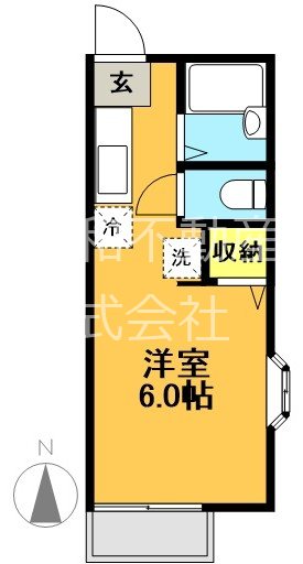 ラ・ビアンローズ 101号室 間取り