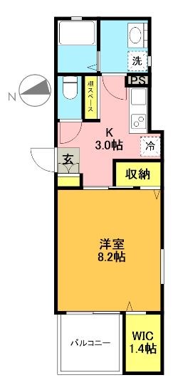 ソルーナ羽根木 間取り図