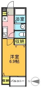 ルーチェ羽根木 間取り図