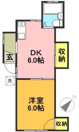 コート松原 間取り図