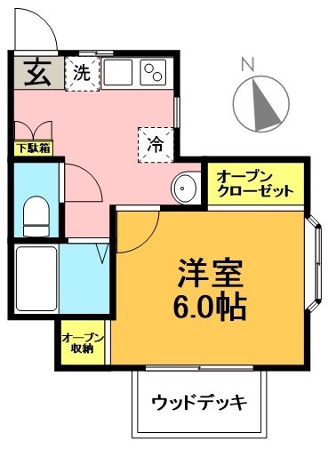 ル・スリール 間取り図