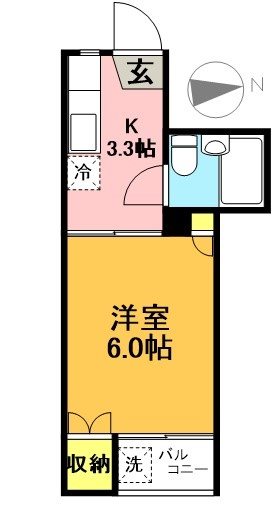 トアベール 103号室 間取り
