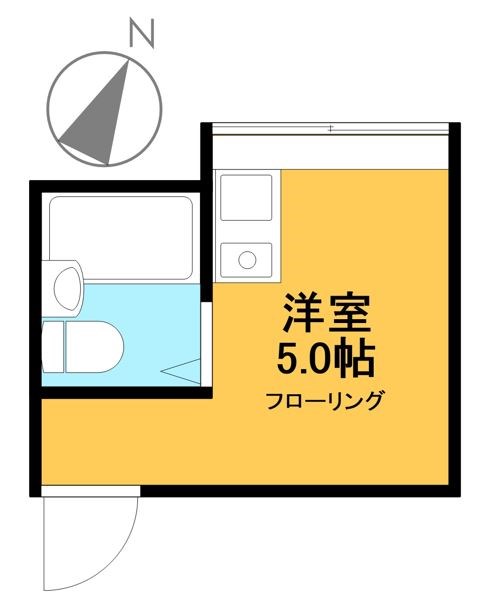 緑樹荘（東大生・東大院生限定） 23号室 間取り