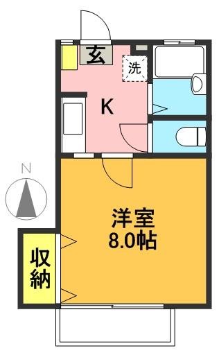 フラッツＮ&amp;rsquo;ｓ 間取り図