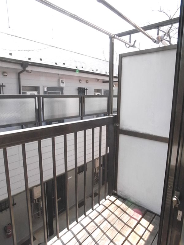 羽根木パークヒルⅡ ベランダ