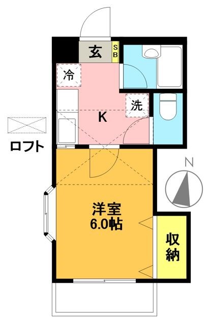 ハイムステラ 間取り図