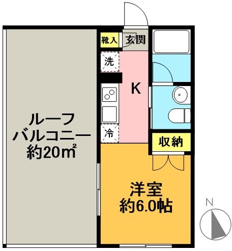 ＦＡＲＥ北沢 301号室 間取り