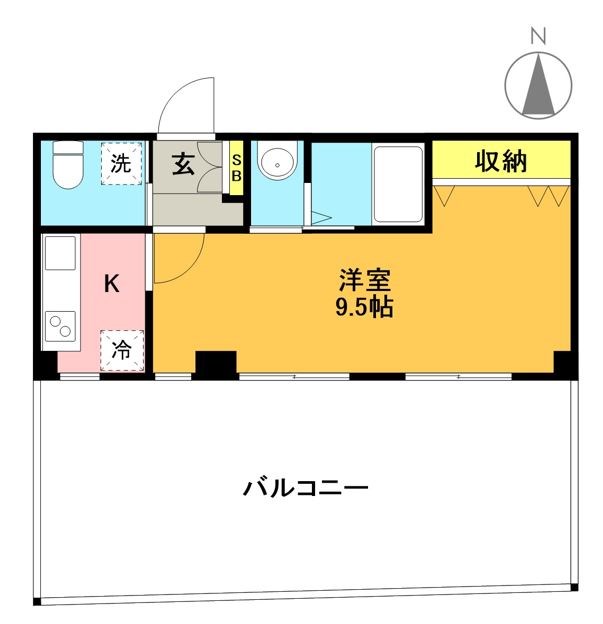玉川第一ビル 間取り図