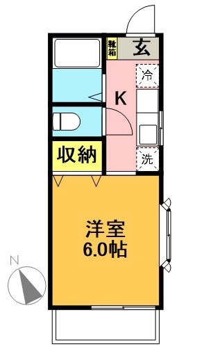 ベルメゾン 間取り図