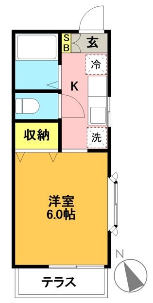 ベルメゾン 間取り図
