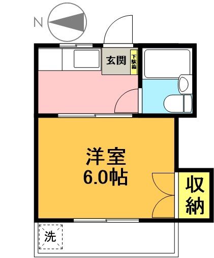 NAKANO　HOUSE 間取り図