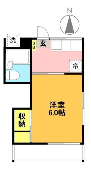 ファミールKAZU 205号室 間取り