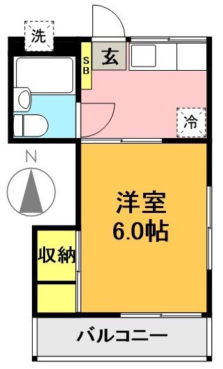 ファミールKAZU 205号室 間取り
