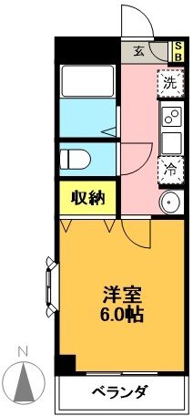 ハイム赤堤 間取り図