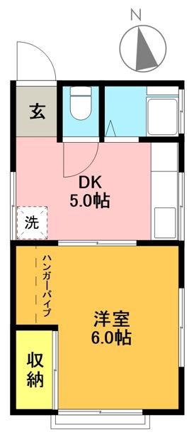 コーポじゅん 202号室 間取り