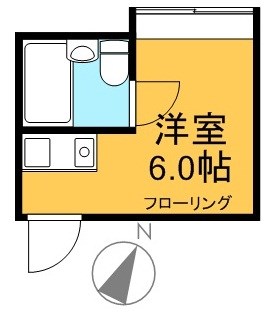緑樹荘（東大生・東大院生限定） 25号室 間取り