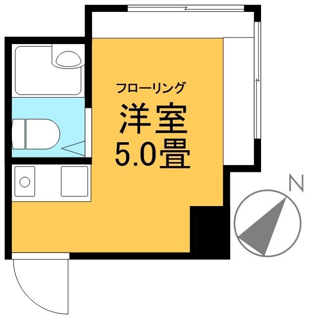 緑樹荘 20号室 間取り