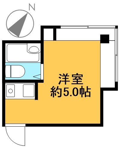 緑樹荘 20号室 間取り