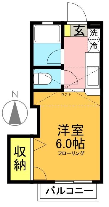 羽根木パークヒル 間取り図