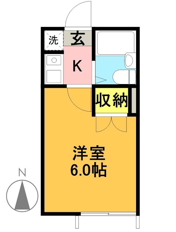 レアーレ明大前 間取り図