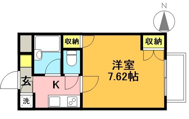 パレ・ホームズ永福町 302号室 間取り