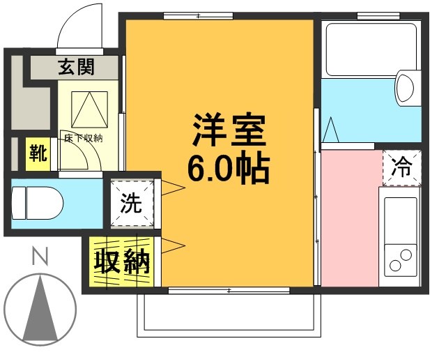 ヴィヴレ松原 間取り図