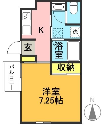 ハイムＳＥＩＨＩＮ 間取り図