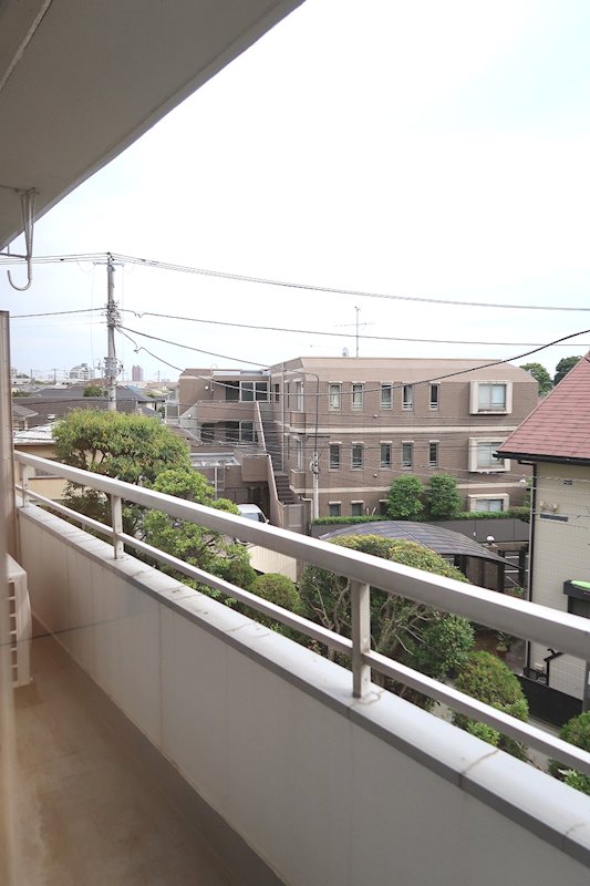 サンライズマンション ベランダ