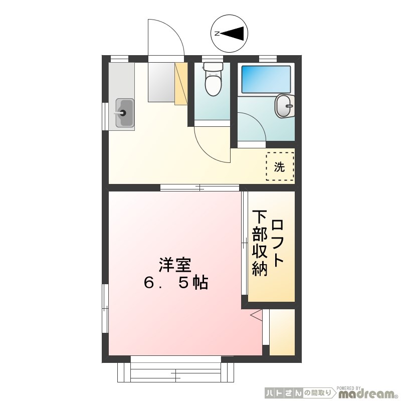 ブルーペル 間取り図