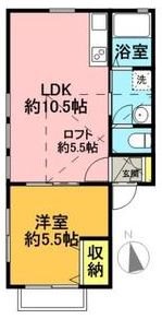 ル　スリール弐番館 間取り図