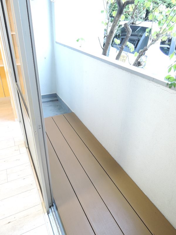 サンライズマンション ベランダ