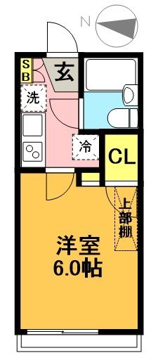 シエスタ赤堤 間取り図