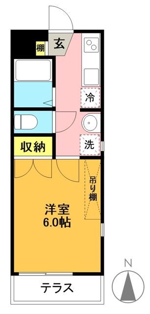 メゾンシャルム 間取り図