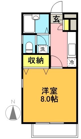 ラ・ルーシュ梅丘 間取り図