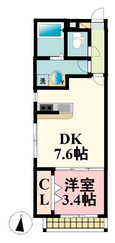 ヴィラＭ＆Ｙ 間取り図