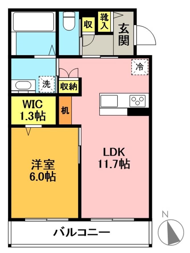 メゾン　ド　グレイス  間取り図