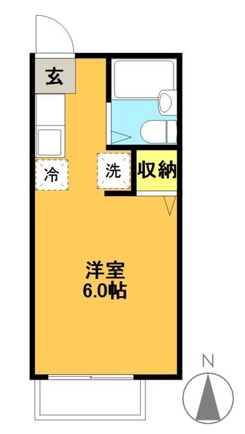 グリーンハウス 間取り図