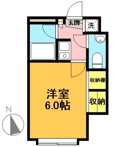 ミヤカーサ 203号室 間取り