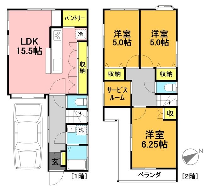 桜丘21616 間取り図