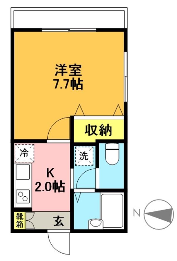 フレックスＡ 間取り図