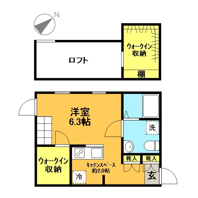 プリマ世田谷壱番館 間取り図