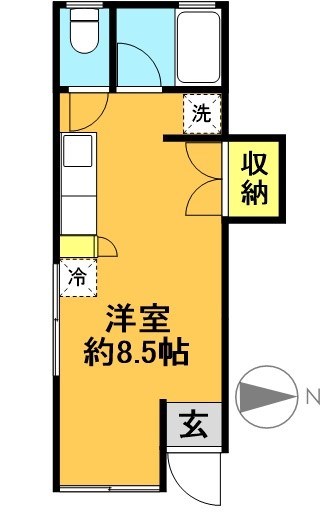 フィールドパレス 間取り図