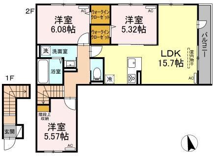 グラナーデ高井戸東 間取り図