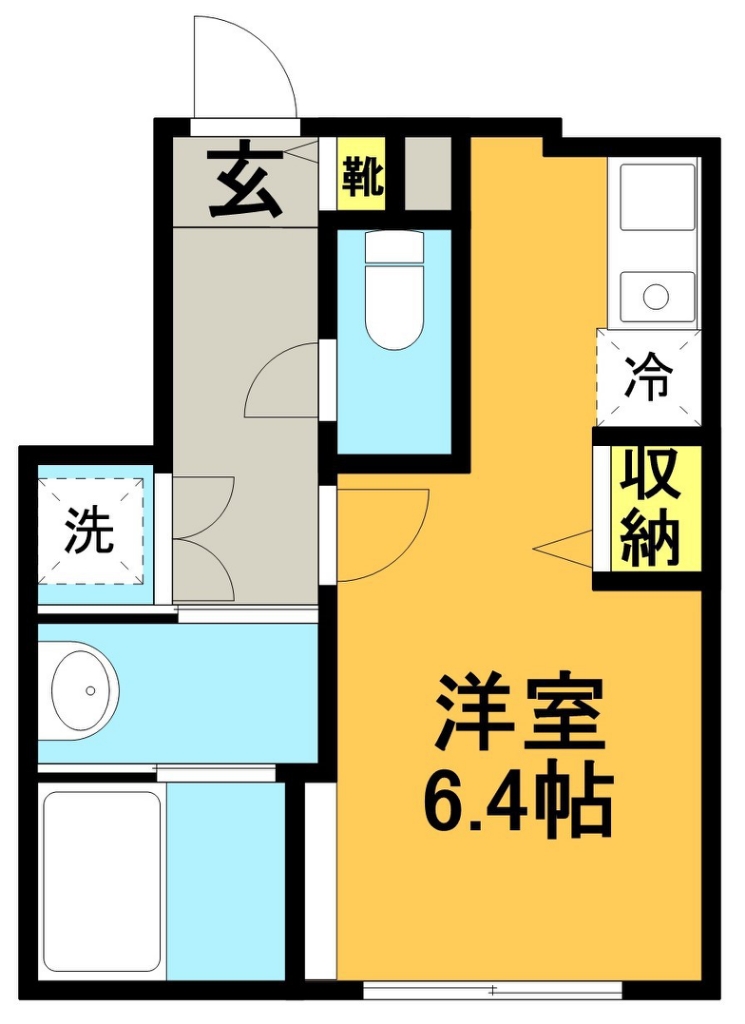 アイコート久我山 101号室 間取り