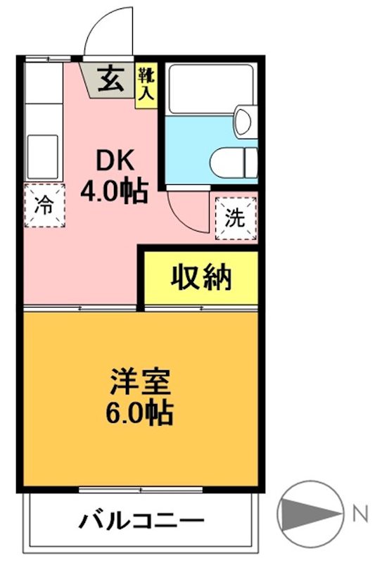 カサ・ボニータ  間取り図