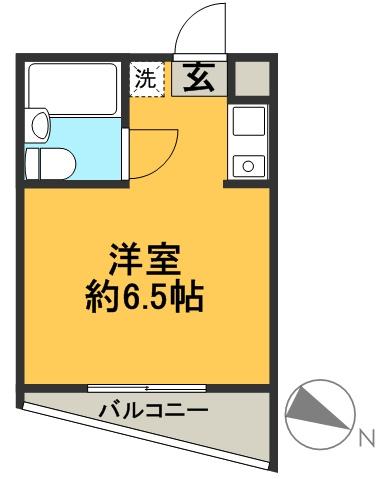 ルーブル永福町 202号室 間取り