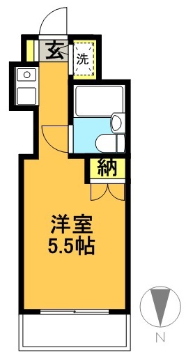 トップ明大前第３ 226号室 間取り